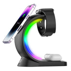 3 In 1 Magnetic Wireless Fast Charger