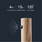 Magnetic Wireless Wood Night Light