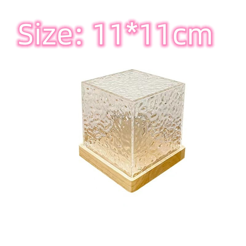 16 Color Crystal Tesseract Lamp