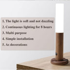 Magnetic Wireless Wood Night Light